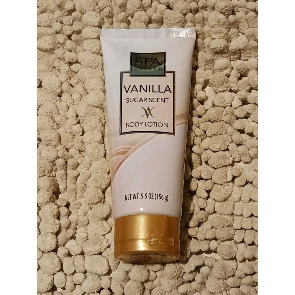 New Spa Luxury Vanilla Sugar Body Lotion 5.5 ozs